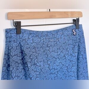 Vintage Cherokee Cotton & Linen Wrap Maxi Skirt